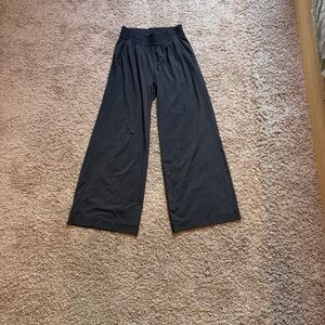 Vuori Black Wide-Leg Pants